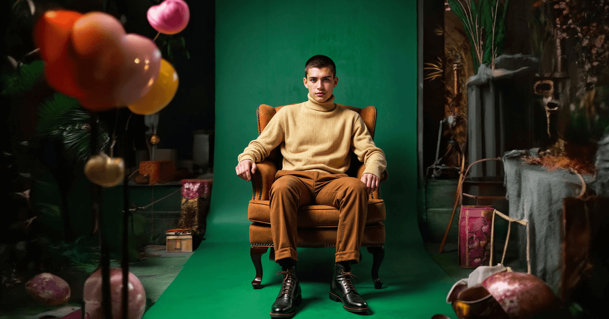 AI Autumn Lookbook: How to Shoot AW Without a Studio