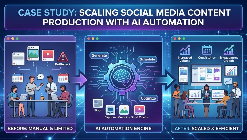 Case Study: Scaling Social Media Content Production with AI Automation (2026) Case Study: Scaling Social Media Content Production with AI Automation (2026)