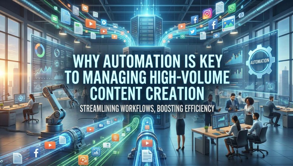 Why Automation Is Key to Managing High-Volume Content Creation in 2026 Why Automation Is Key to Managing High-Volume Content Creation in 2026