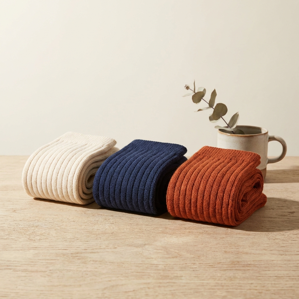 Sock product photography with AI