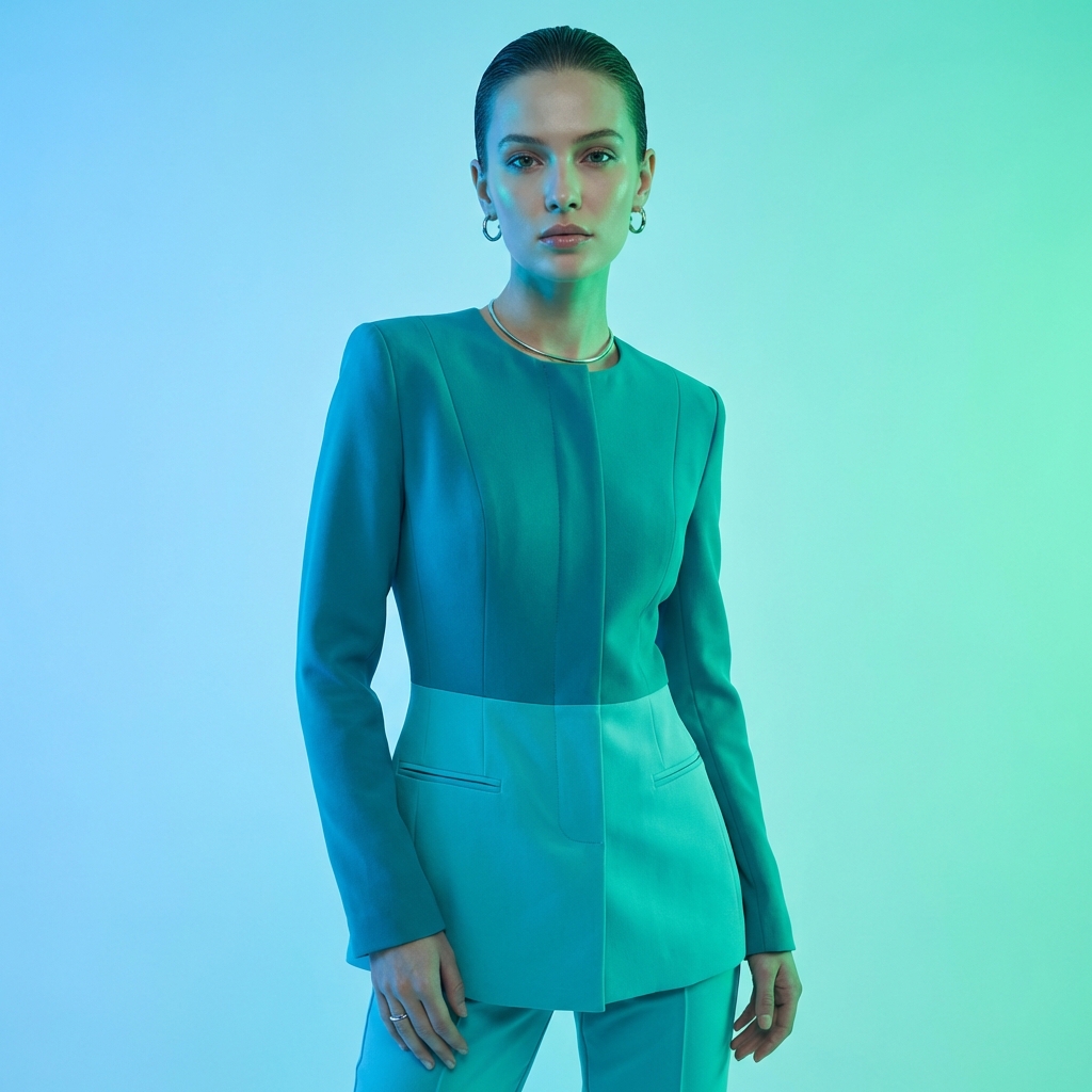 Blue-Green Gradient fashion preset
