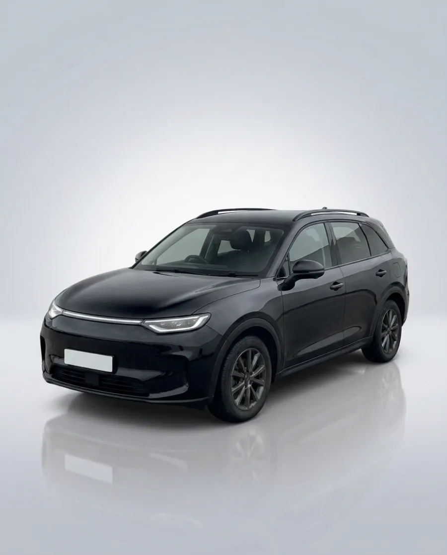 One background for every car in stock: Black SUV, made with AI