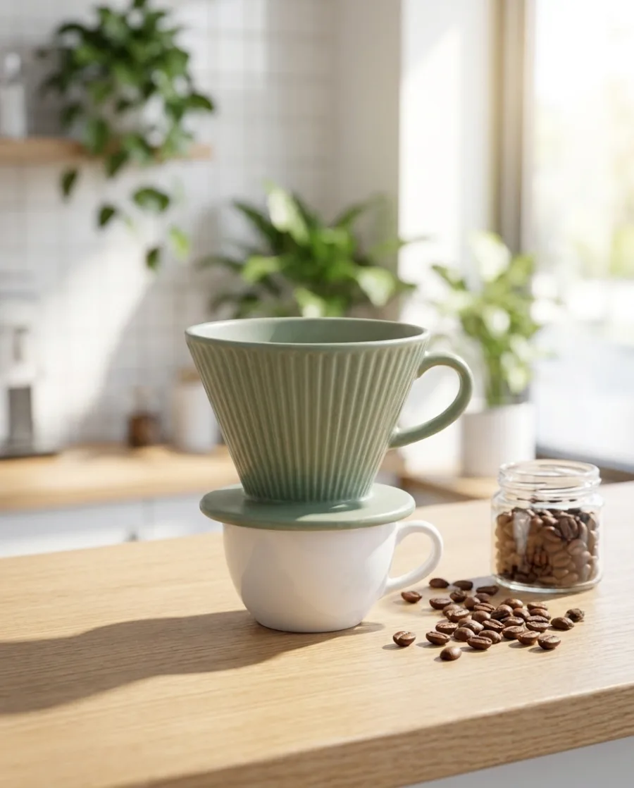 Your request in. Pictures out.: Café, made with AI