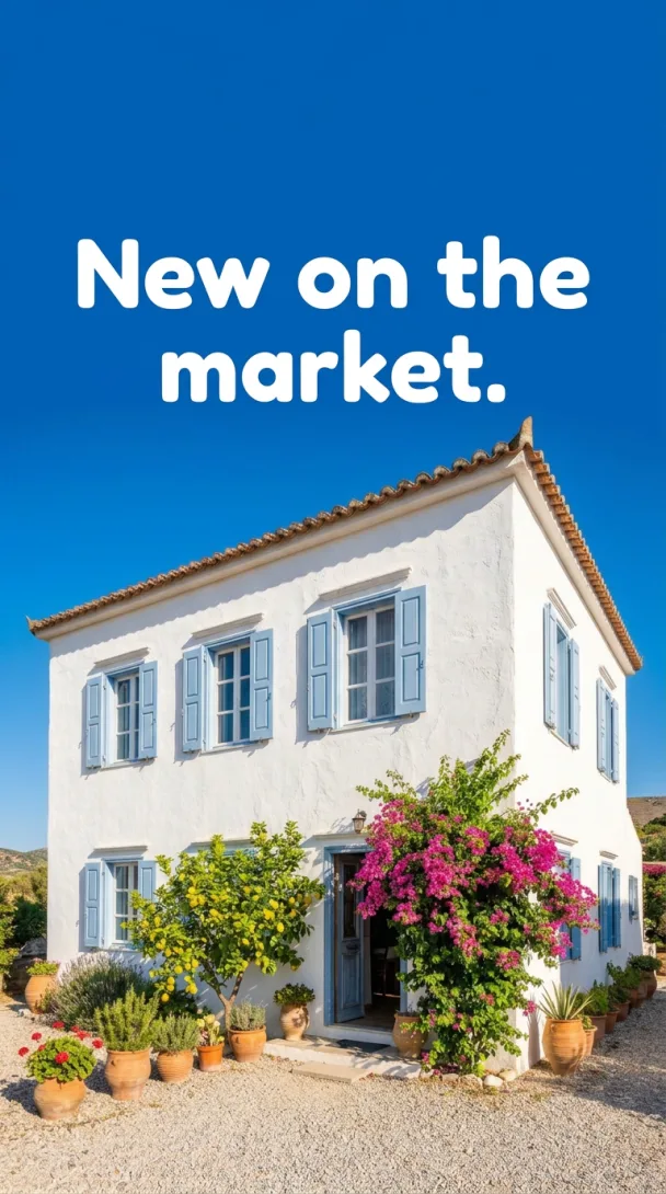 One listing as a post, a square ad and a story: Story 9:16, made with AI