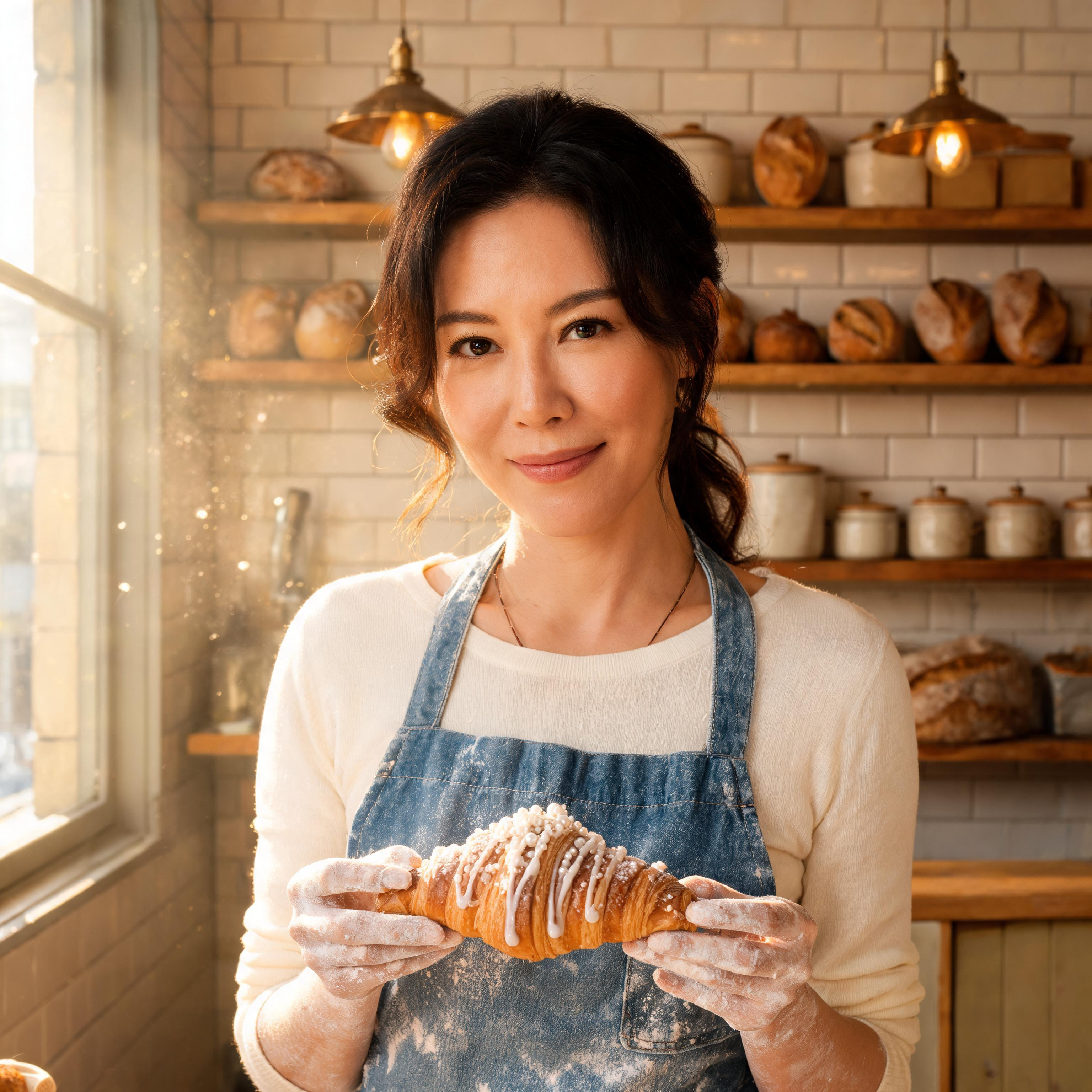 Bakery scene generated with Seedream 5