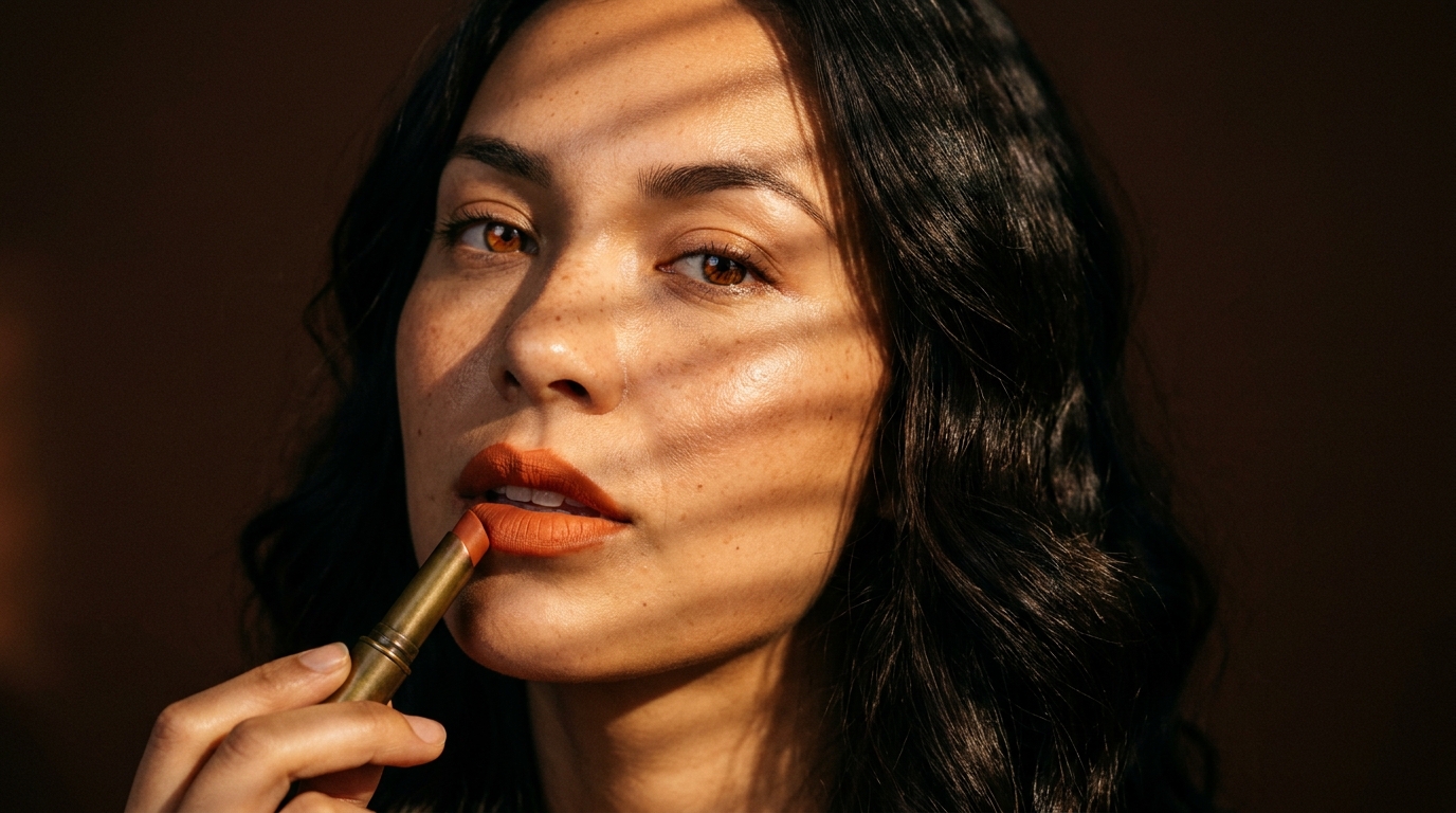 Beauty campaign image made with DesignerBox