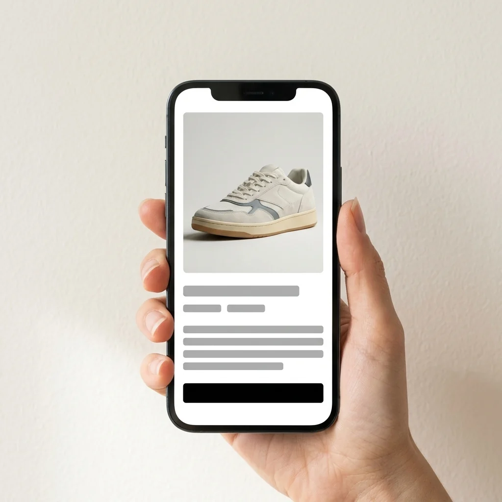 Mobile screen mockups
